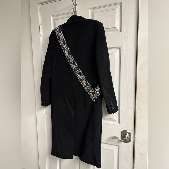 Amiri Guitar Strap Wool Coat - Picture 8 of 8